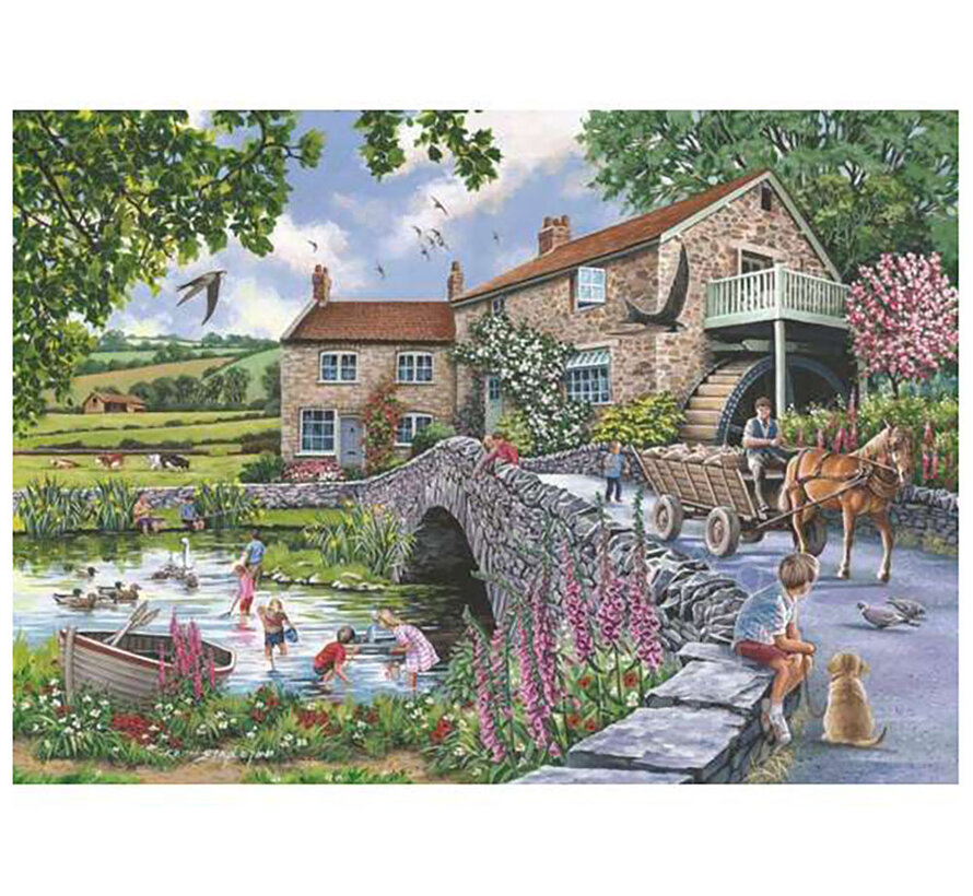 House of Puzzles Old Mill Puzzle 1000pcs