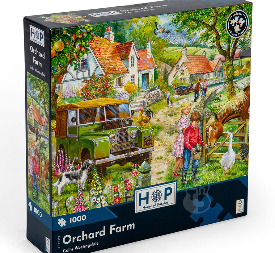 House of Puzzles Orchard Farm Puzzle 1000pcs