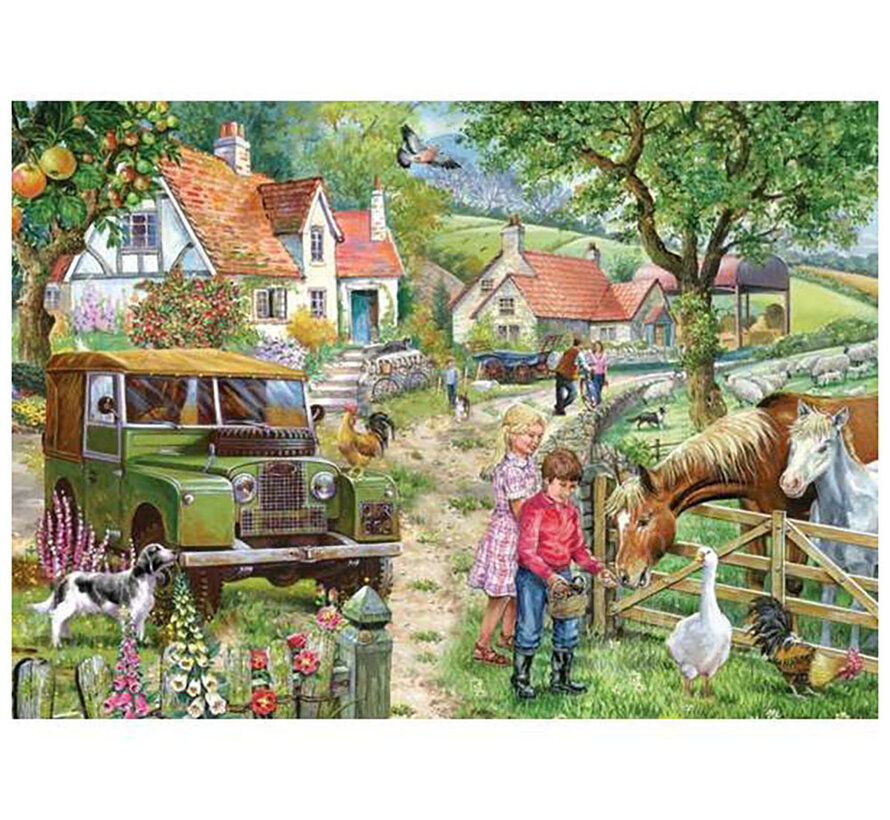 House of Puzzles Orchard Farm Puzzle 1000pcs