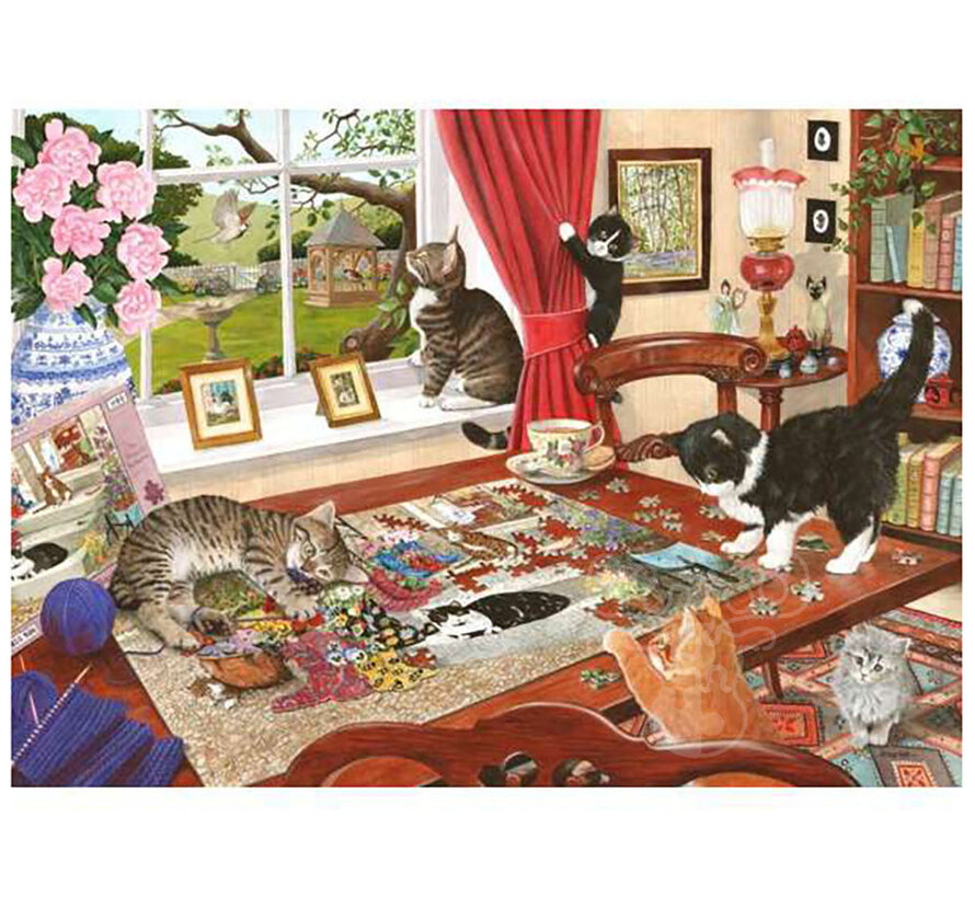 House of Puzzles Puzzling Paws Puzzle 1000pcs