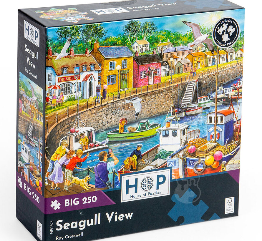 House of Puzzles Seagull View Puzzle Big 250pcs