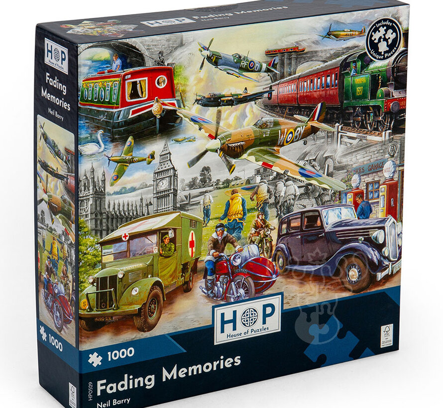 House of Puzzles Fading Memories Puzzle 1000pcs