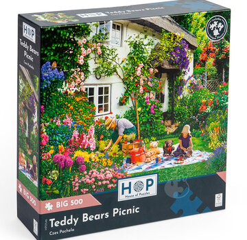 House of Puzzles House of Puzzles Teddy Bears Picnic Puzzle Big 500pcs