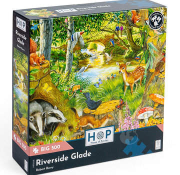 House of Puzzles House of Puzzles Riverside Glade Puzzle Big 500pcs