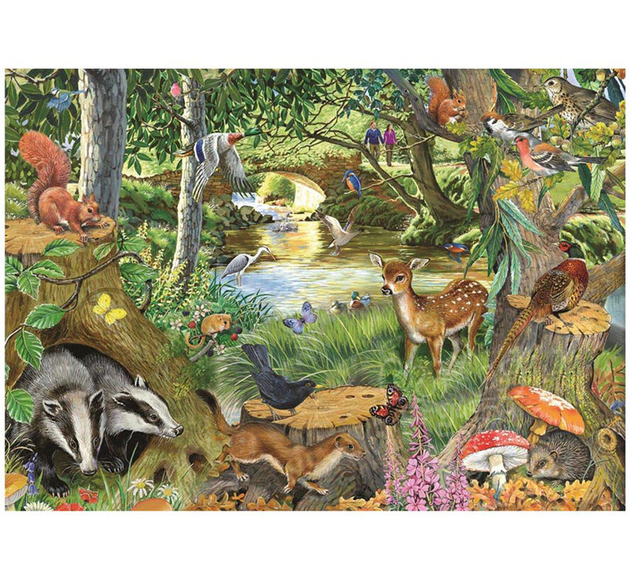 House of Puzzles Riverside Glade Puzzle Big 500pcs