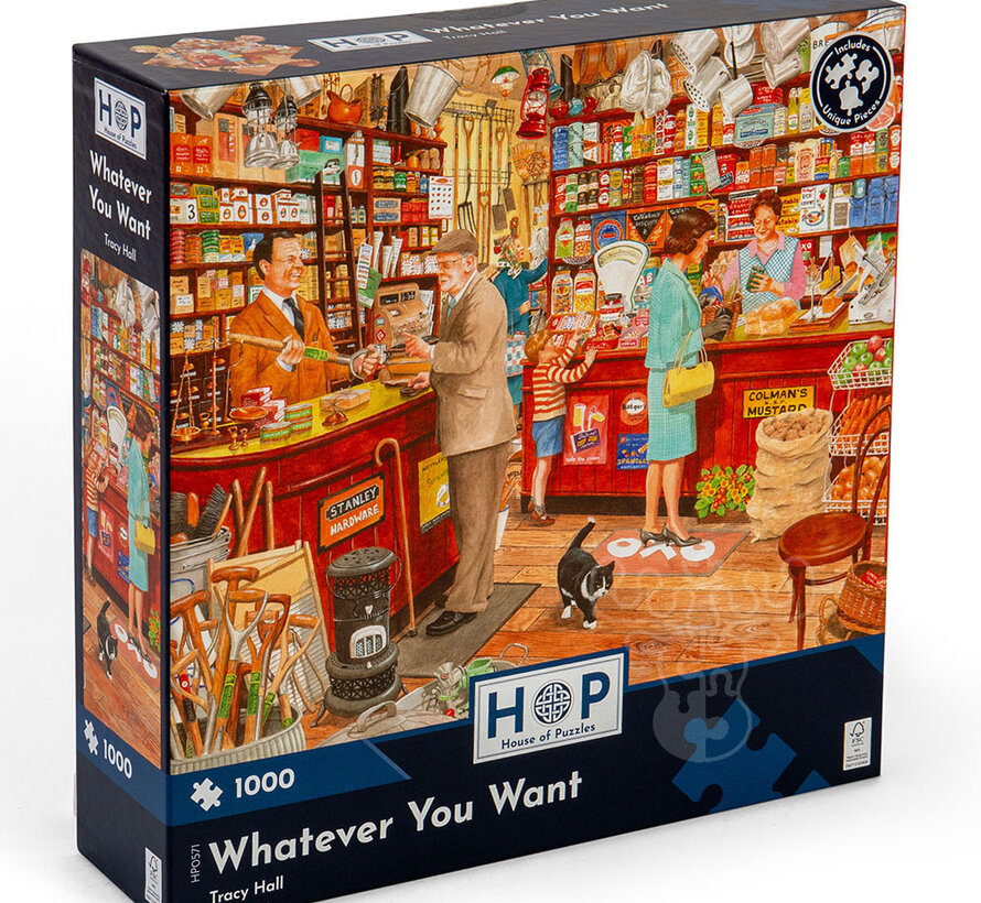 House of Puzzles Whatever You Want Puzzle 1000pcs