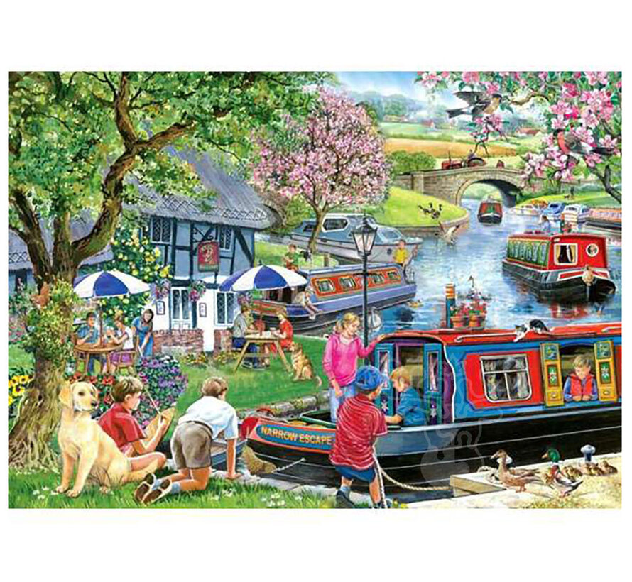 House of Puzzles Narrow Escape Puzzle 1000pcs