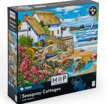 House of Puzzles House of Puzzles Seaspray Cottages Puzzle 1000pcs