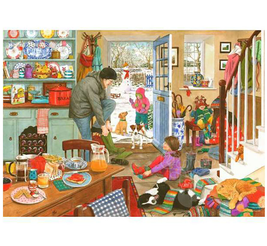 House of Puzzles Woolly Hats & Wellies Puzzle 1000pcs