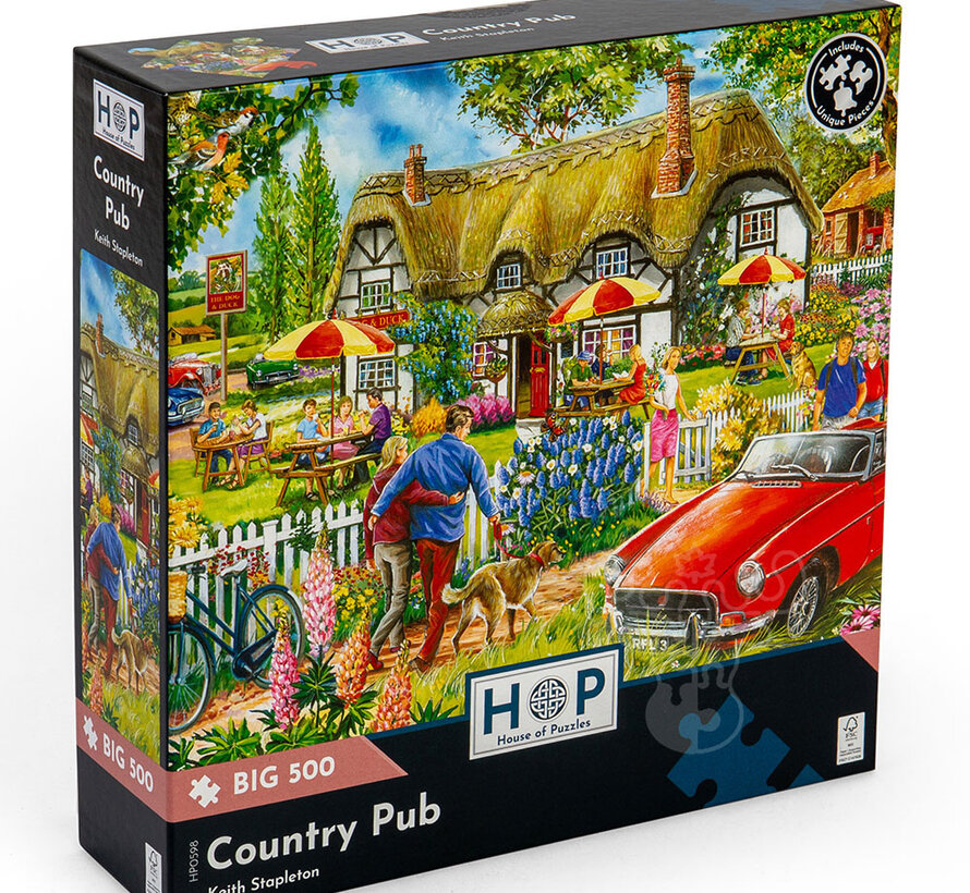 House of Puzzles Country Pub Puzzle Big 500pcs