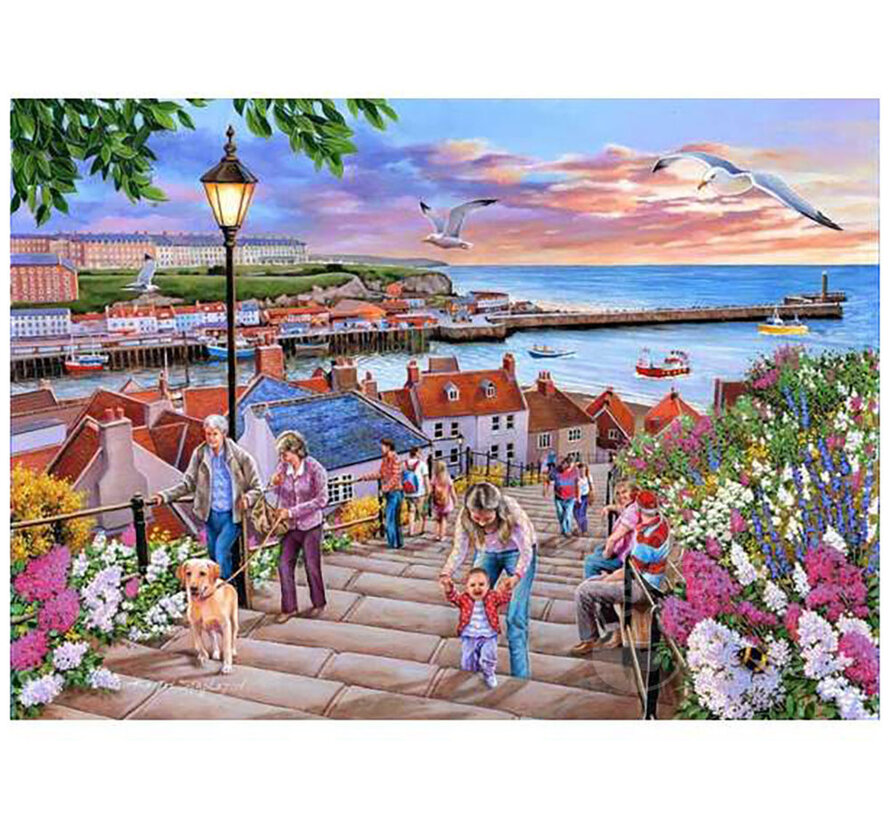 House of Puzzles 199 Steps Whitby Puzzle 1000pcs