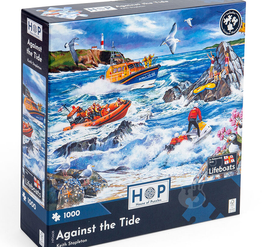 House of Puzzles Against The Tide Puzzle 1000pcs