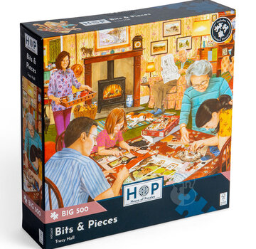 House of Puzzles House of Puzzles Bits & Pieces Puzzle Big 500pcs
