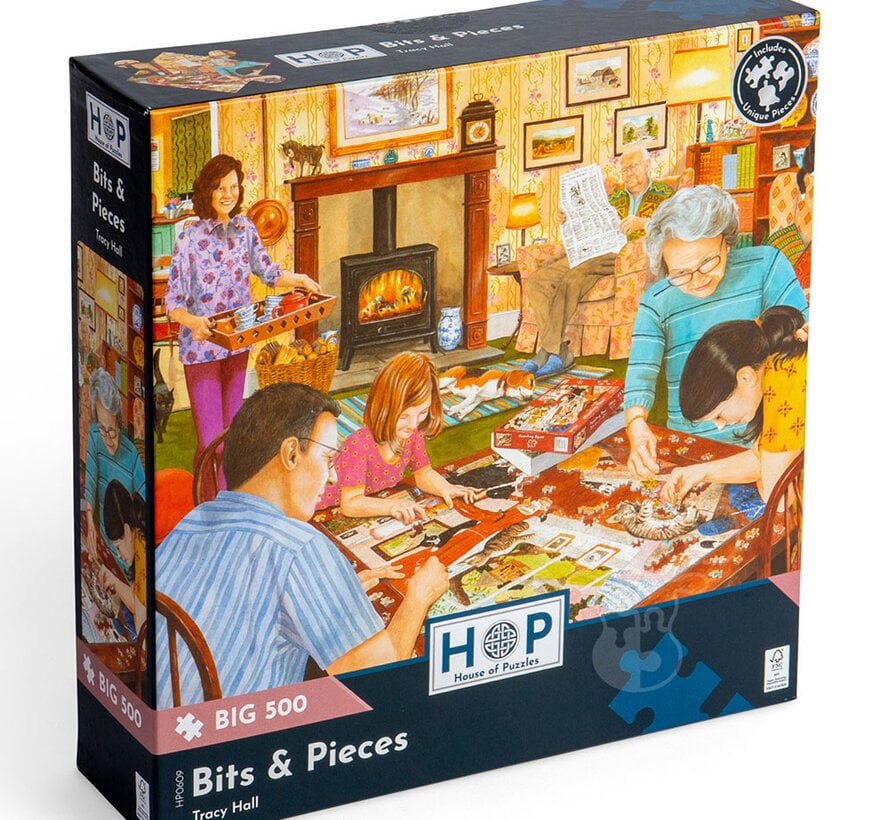 House of Puzzles Bits & Pieces Puzzle Big 500pcs