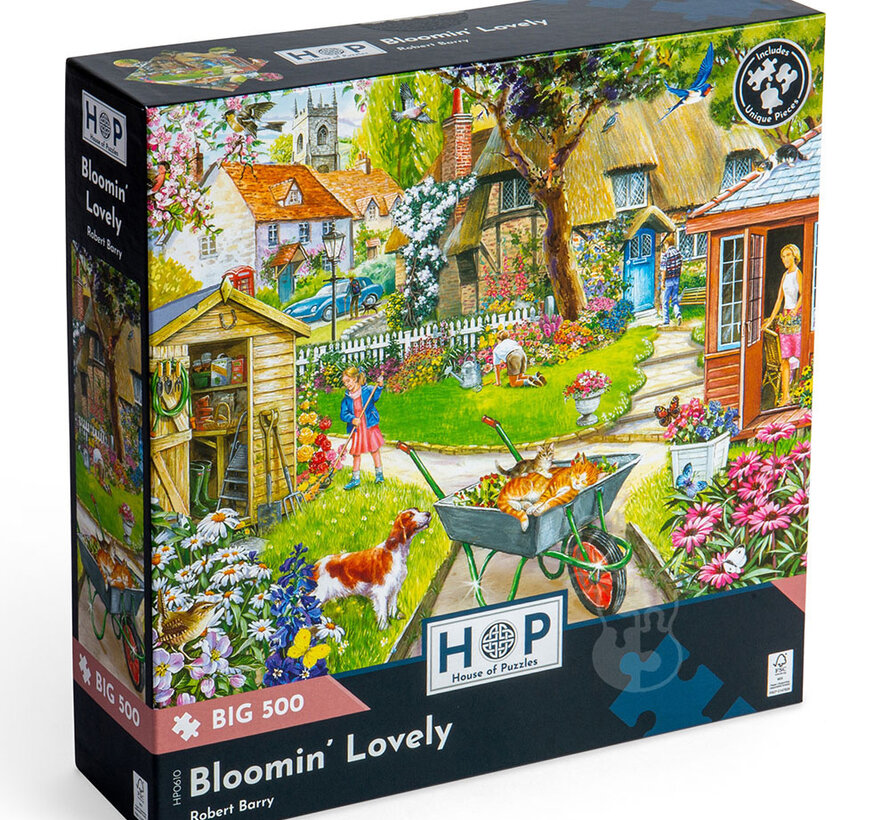 House of Puzzles Bloomin' Lovely Puzzle Big 500pcs