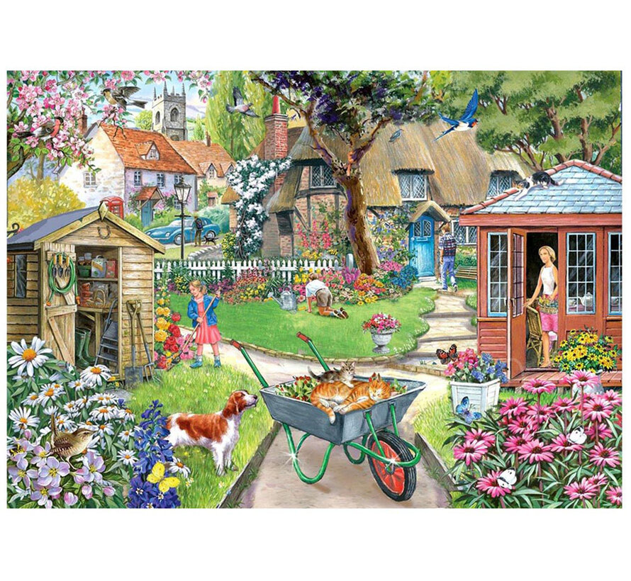 House of Puzzles Bloomin' Lovely Puzzle Big 500pcs