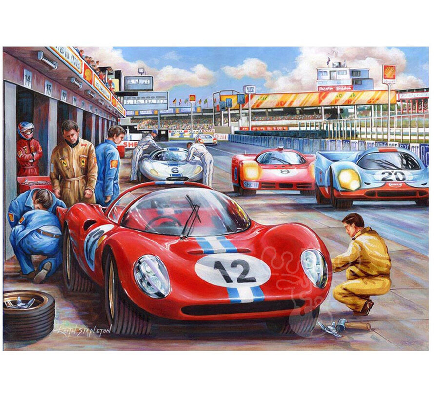 House of Puzzles Pit Stop Puzzle Big 500pcs