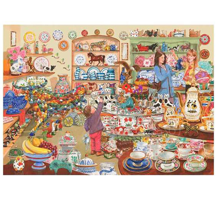 House of Puzzles Bulls In A China Shop Puzzle 1000pcs