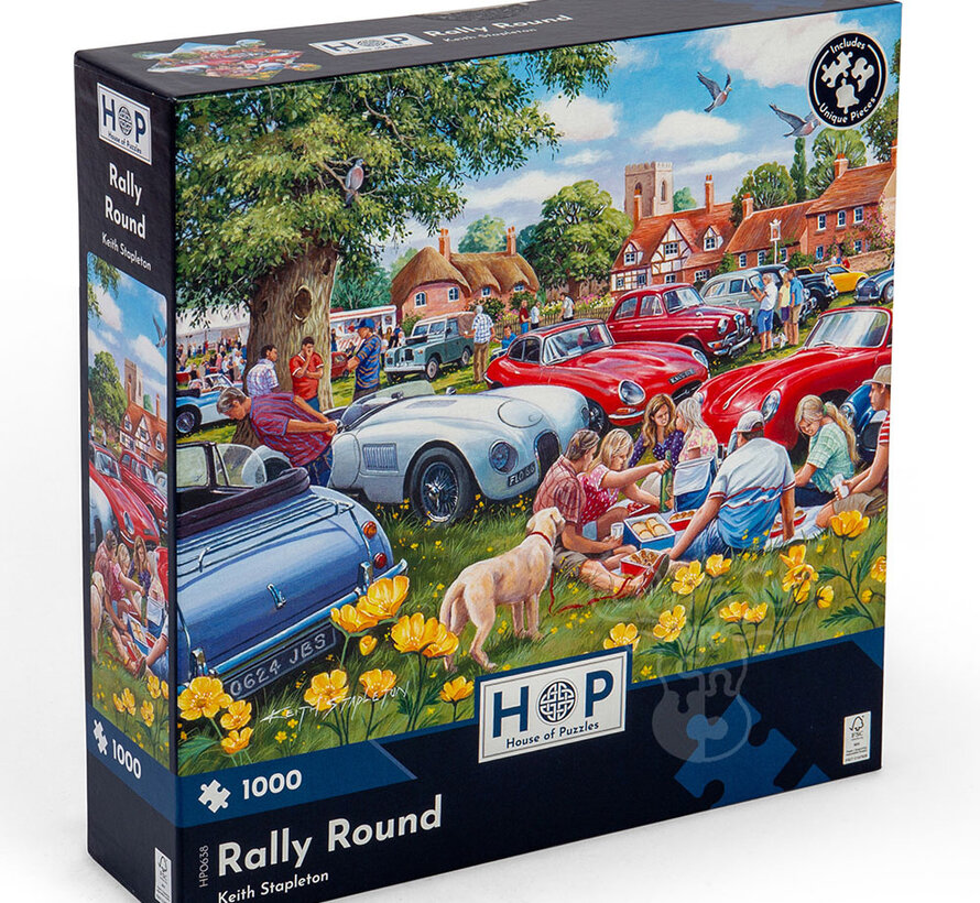House of Puzzles Rally Round Puzzle 1000pcs