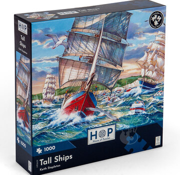 House of Puzzles House of Puzzles Tall Ships Puzzle 1000pcs