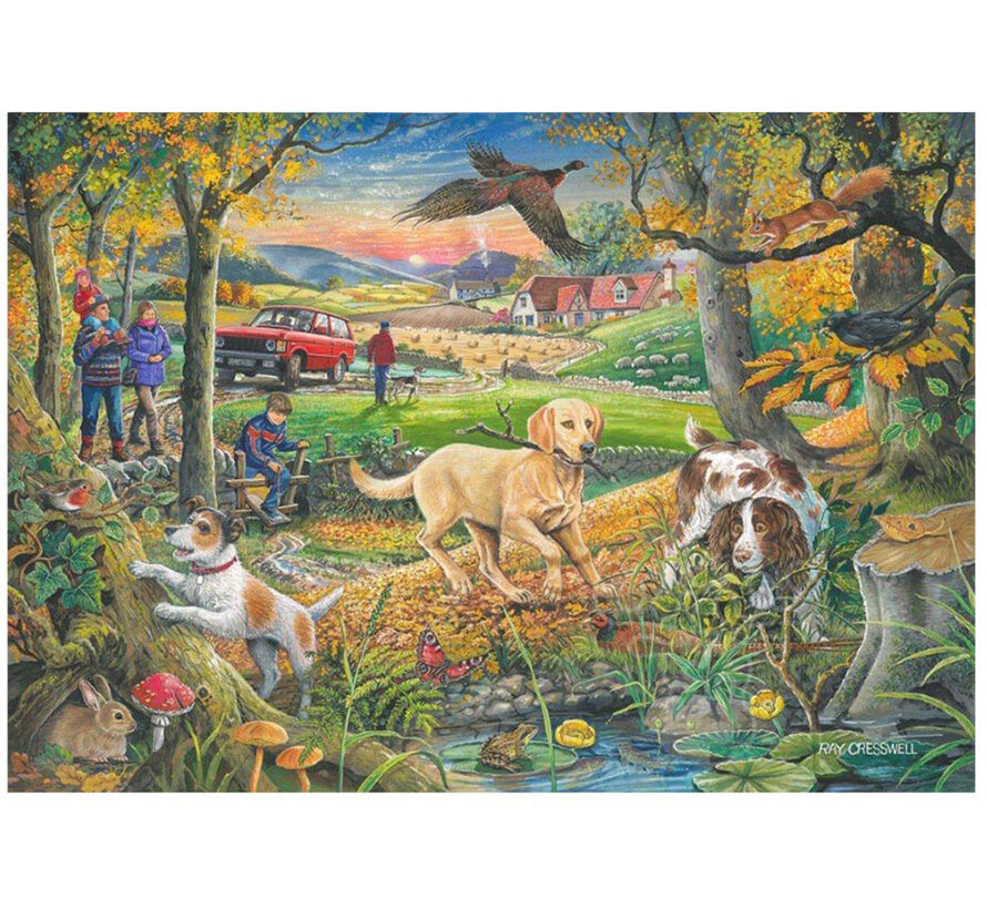 House of Puzzles Catch Me If You Can Puzzle Big 500pcs