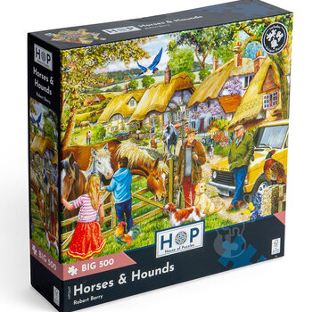 House of Puzzles House of Puzzles Horses & Hounds Puzzle Big 500pcs