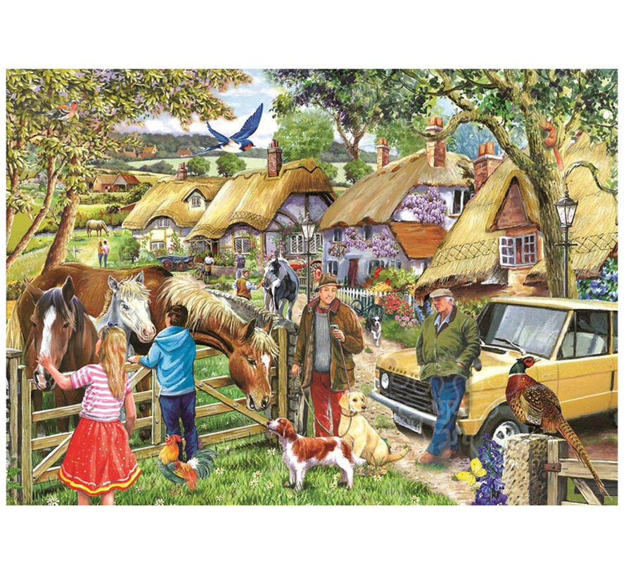 House of Puzzles Horses & Hounds Puzzle Big 500pcs