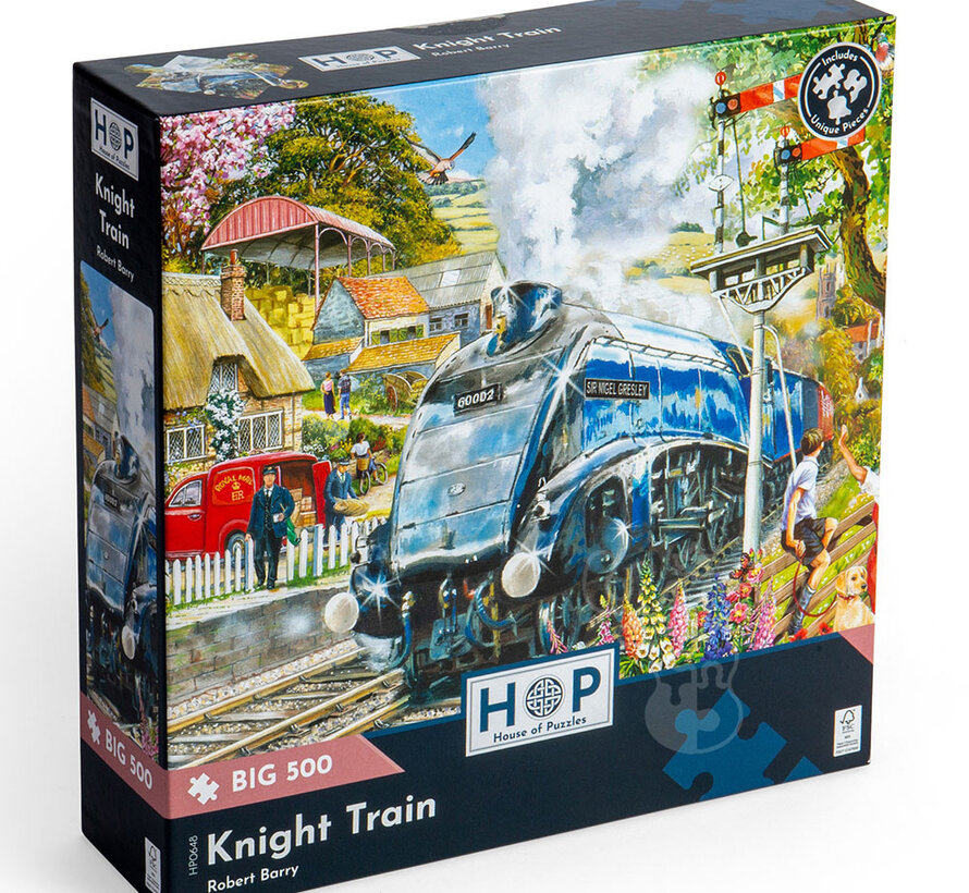 House of Puzzles Knight Train Puzzle Big 500pcs