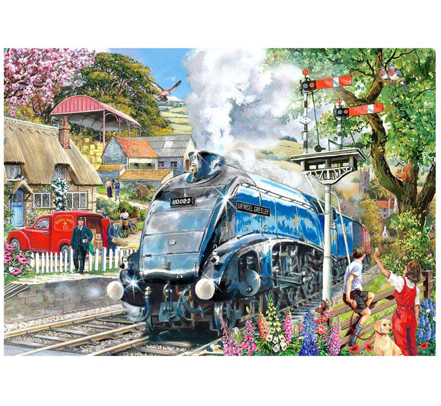 House of Puzzles Knight Train Puzzle Big 500pcs