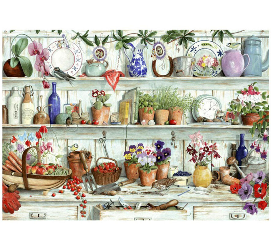 House of Puzzles Posies & Produce Puzzle Big 500pcs