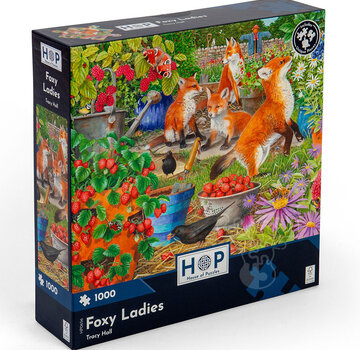 House of Puzzles House of Puzzles Foxy Ladies Puzzle 1000pcs