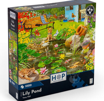 House of Puzzles House of Puzzles Lily Pond Puzzle 1000pcs