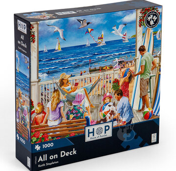 House of Puzzles House of Puzzles All on Deck Puzzle 1000pcs