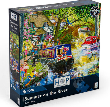 House of Puzzles House of Puzzles Summer on the River Puzzle 1000pcs