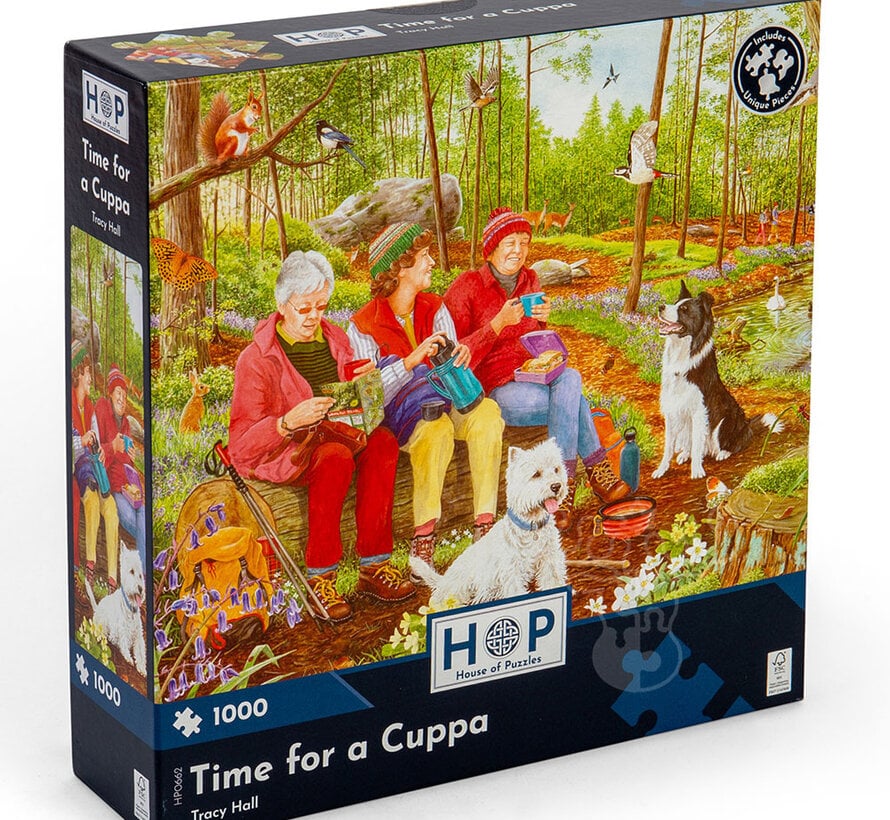 House of Puzzles Time For a Cuppa Puzzle 1000pcs
