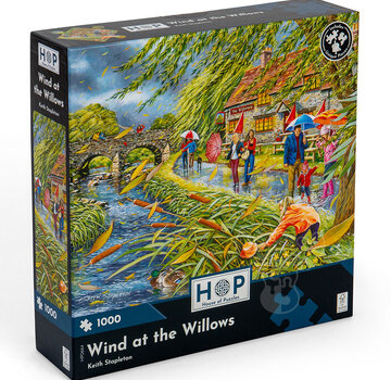 House of Puzzles House of Puzzles Wind at the Willows Puzzle 1000pcs
