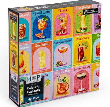 House of Puzzles House of Puzzles Colourful Cocktails Puzzle 1000pcs