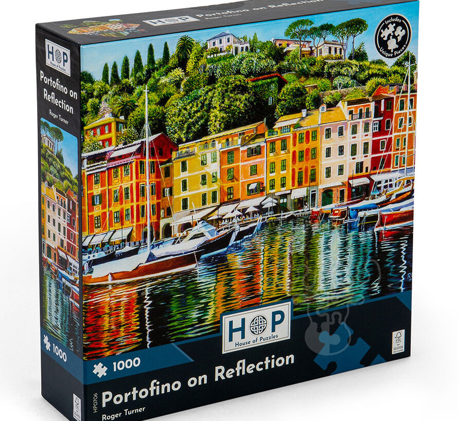 House of Puzzles Portofino on Reflection Puzzle 1000pcs