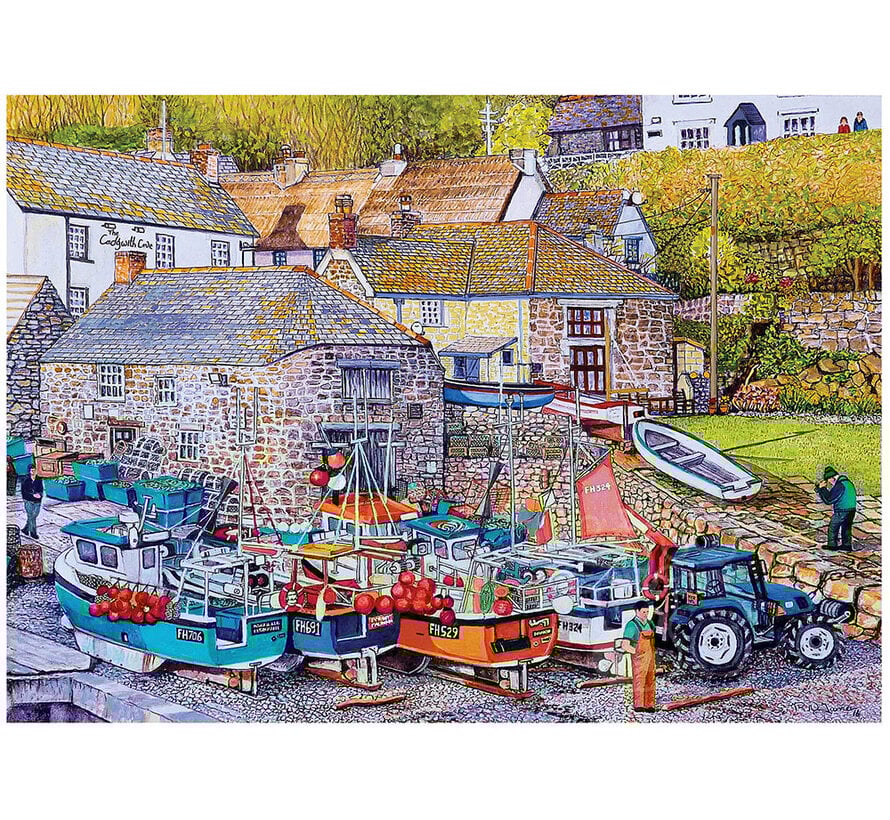 House of Puzzles Cadgwith Cove Puzzle Big 500pcs