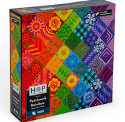 House of Puzzles House of Puzzles Patchwork Rainbow Puzzle 1000pcs