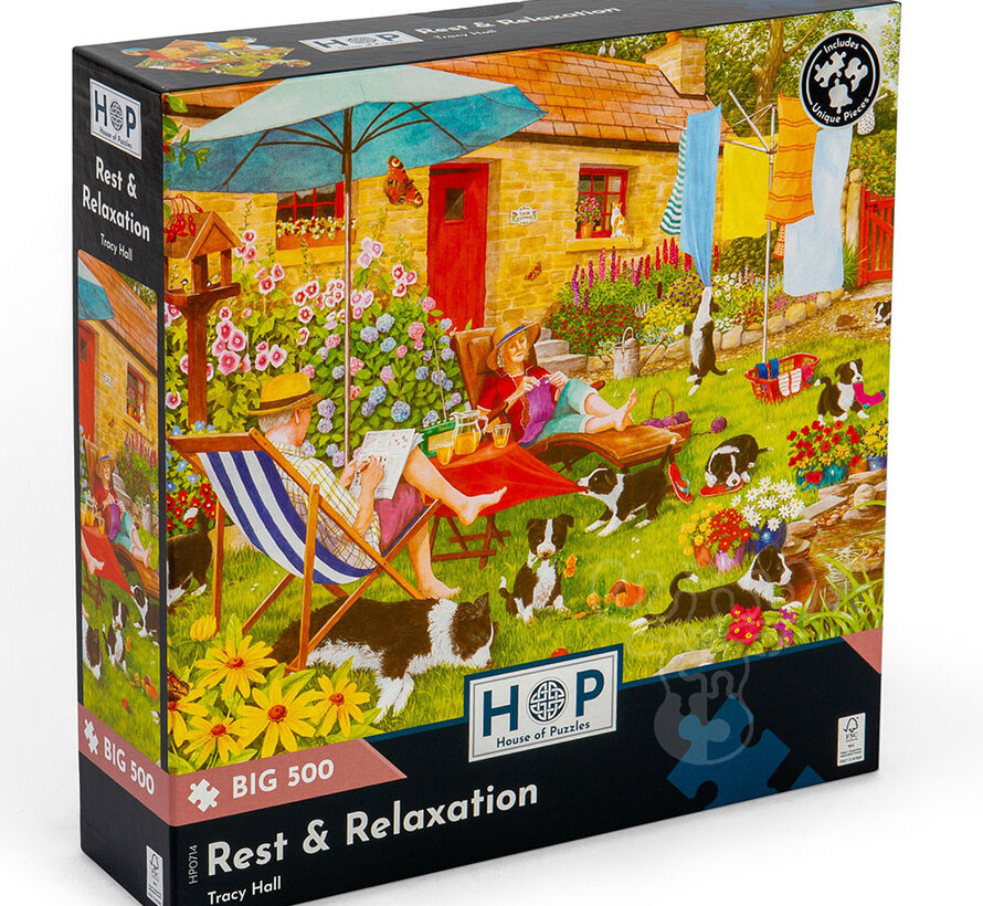 House of Puzzles Rest & Relaxation Puzzle Big 500pcs