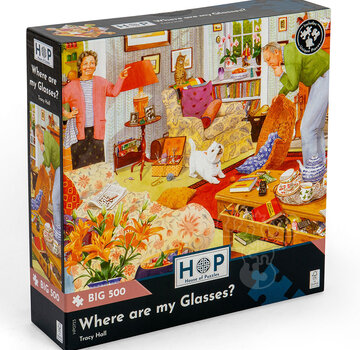 House of Puzzles House of Puzzles Where are my Glasses? Puzzle Big 500pcs