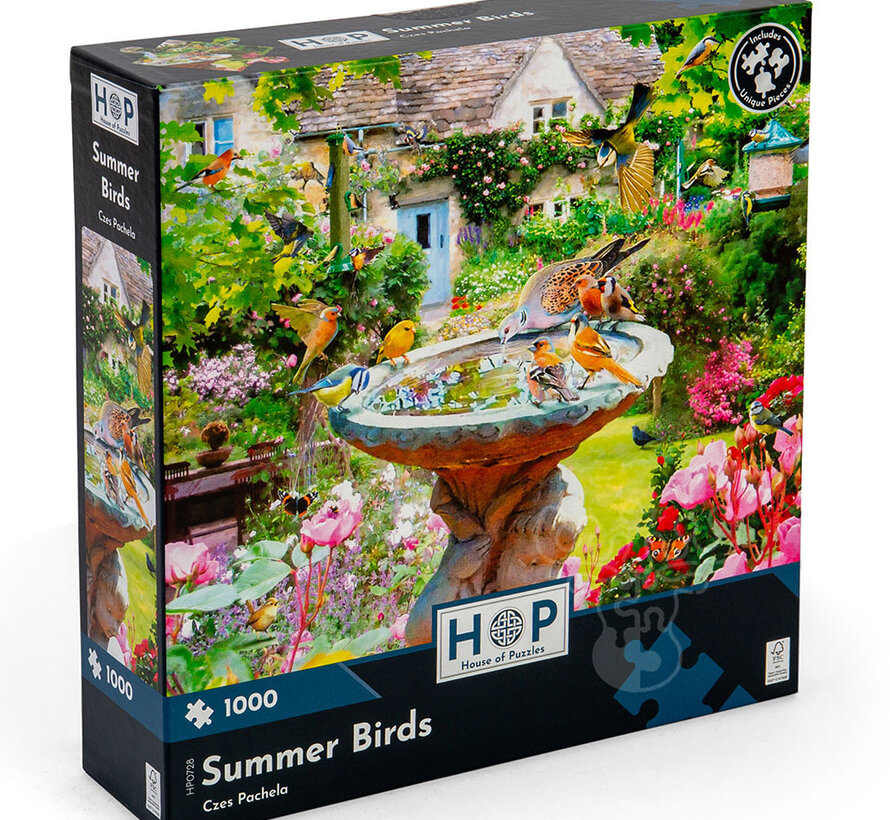 House of Puzzles Summer Birds Puzzle 1000pcs