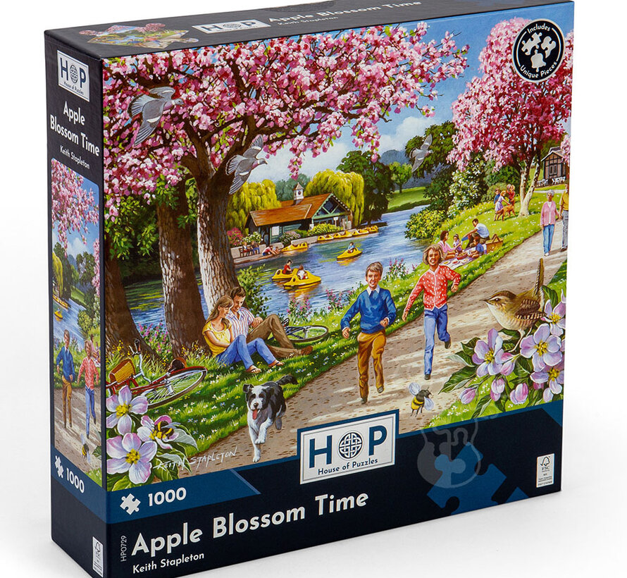 House of Puzzles Apple Blossom Time Puzzle 1000pcs