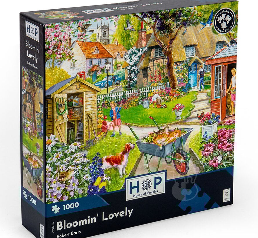 House of Puzzles Bloomin' Lovely Puzzle 1000pcs