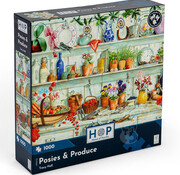 House of Puzzles House of Puzzles Posies & Produce Puzzle 1000pcs