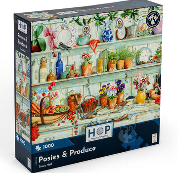 House of Puzzles House of Puzzles Posies & Produce Puzzle 1000pcs