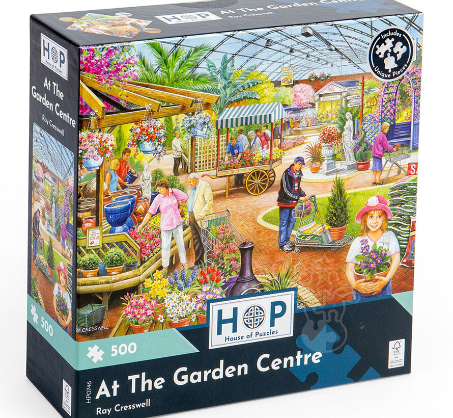 House of Puzzles At The Garden Centre Puzzle 500pcs