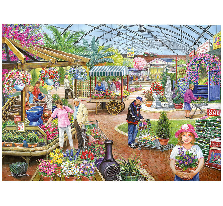 House of Puzzles At The Garden Centre Puzzle 500pcs