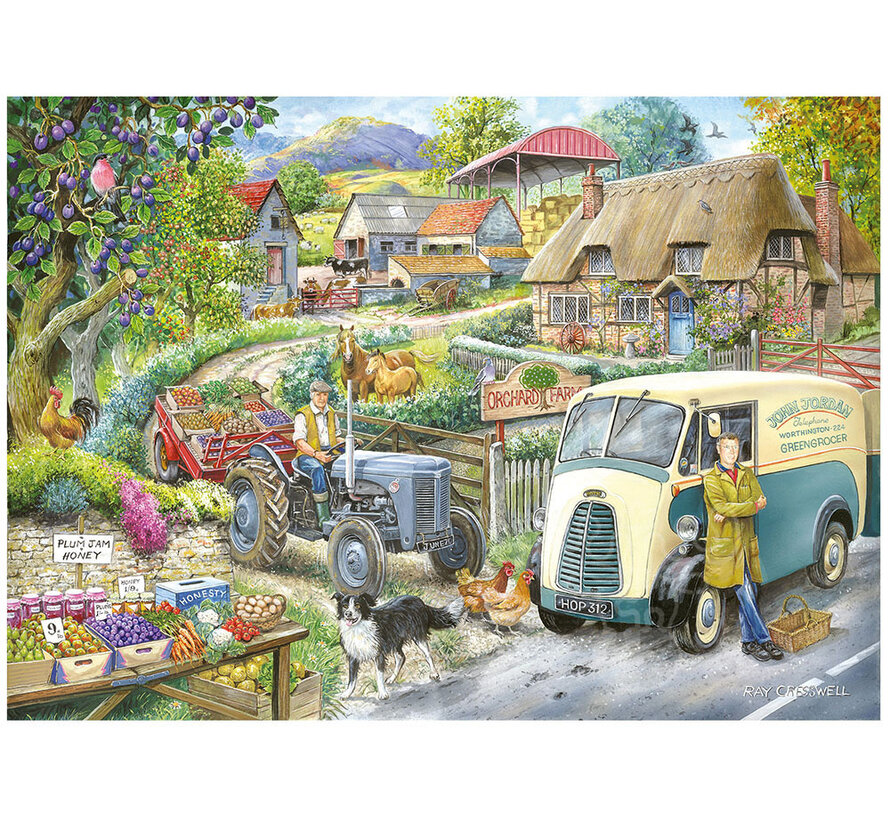 House of Puzzles Plum Jam Puzzle 500pcs